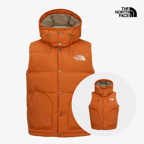 SIERRA DOWN VEST (RDS) ORANGE NV1DR60C