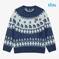 K'S NORDIC SWEATER BLUE NT7AS51S