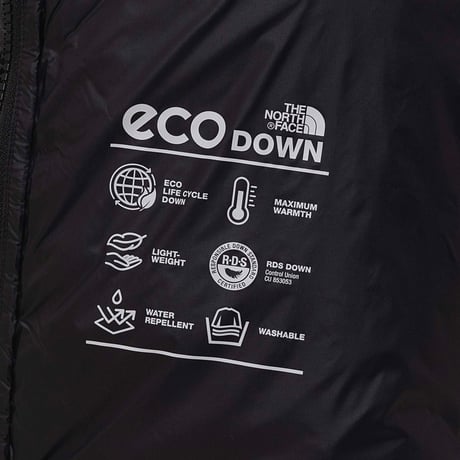 NOVELTY NUPTSE RDS DOWN JACKET BLACK（光沢あり）NJ1DQ51J