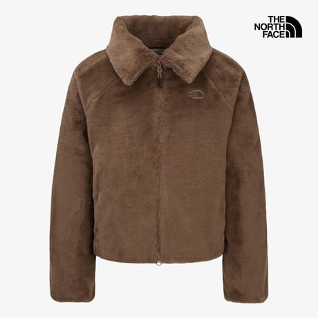W'S NULU FLEECE JACKET BRICK NJ4FR86B