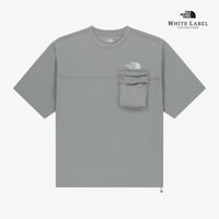 EIRA POCKET S/S R/TEE LIGHT GRAY NT7UR18K