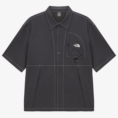 PEAKHILL S/S SHIRTS DARK GRAY NH8SS01A