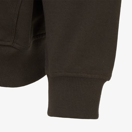 M'S MELTON HOOD ZIP-UP BROWN NM5PR51B