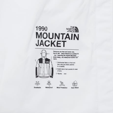 M'S 1990 ECO GORE TEX  MOUNTAIN JACKET WHITE NJ2GQ00C