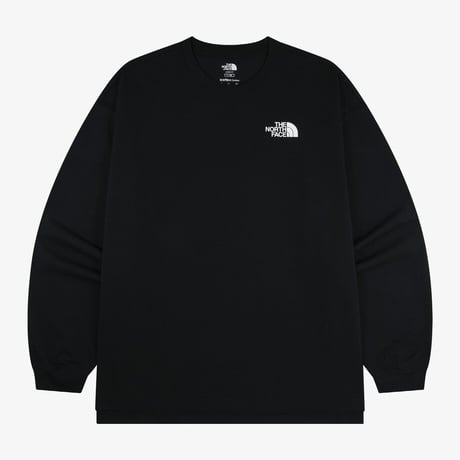 GEODOME L/S R/TEE BLACK NT7TS01J