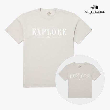 EXPLORE S/S R/TEE WHITE SAND NT7UQ06L