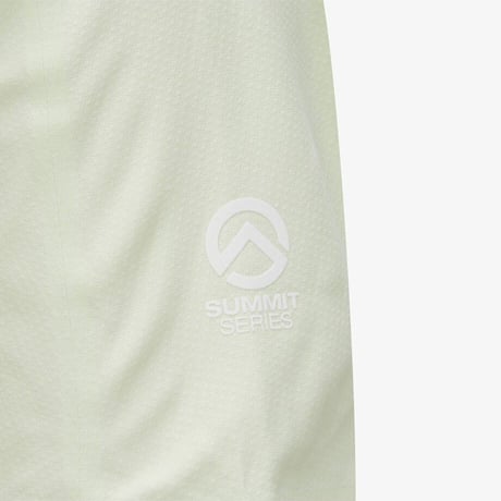 【SUMMIT SERIES】EIGER S/S ZIP TEE LIMEADE NT7KS01D