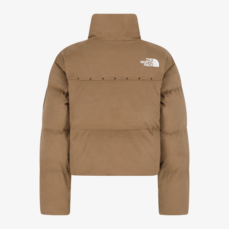 W’S SUEDE NUPTSE JACKET (RDS) CAMEL NJ1DR84K