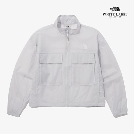W'S RESTON CROP JACKET ICE GRAY NJ3LP32J