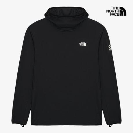 【SUMMIT SERIES】M'S MERAPEAK L/S HOODIE BLACK NM5PS08A