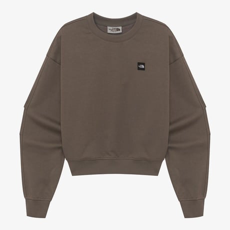 ESSENTIAL SWEATSHIRTS BEIGE BROWN NM5MR01L