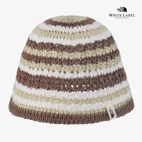 W CROCHET BUCKET HAT APPLE GREEN NE3HR03M