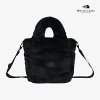 PLUMPY TOTE BAG MINI_FUR REAL BLACK NN2PR69J
