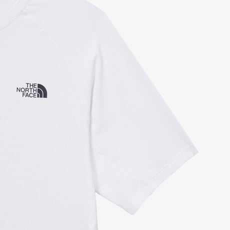M'S TNF RUN S/S R/TEE WHITE NT7US14D