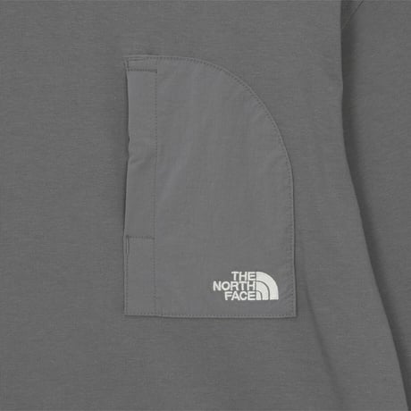 M'S DOMEY L/S R/TEE GRAY NT7TR04A