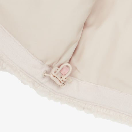 M'S TEDDY FLEECE JACKET CREAM BEIGE NJ4FR56C