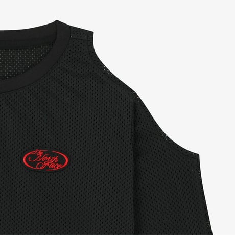 W'S AERONET L/S R/TEE BLACK NT7TS31J