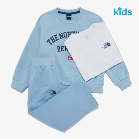 K'S SCHOOLDAY 3PCS SET LIGHT BLUE NM5MR03W