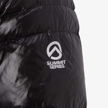 【SUMMIT SERIES】W'S LIGHT HEAT DOWN HOODIE (RDS) BLACK NJ1DS40A