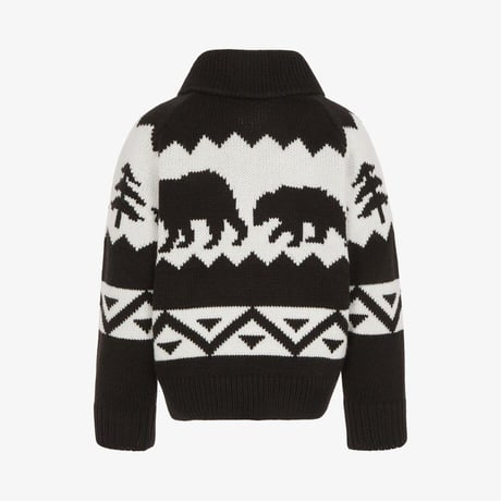K'S COWICHAN CARDIGAN BLACK NJ5SR52T