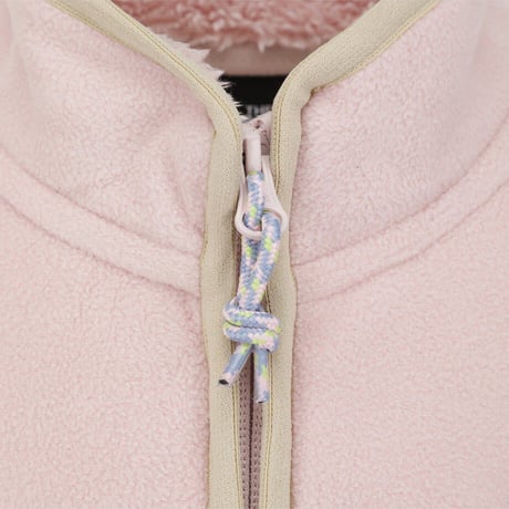 K'S CAMPOUT FLEECE JACKET PALE PINK NJ4FS51U