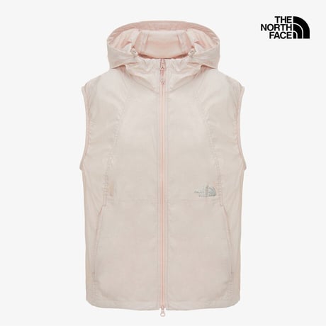 W'S SOFTY HOODIE VEST PEACH NV5VS02D