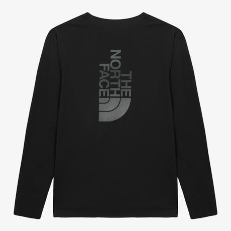 M'S PACE-ON L/S R/TEE BLACK NT7TS02A