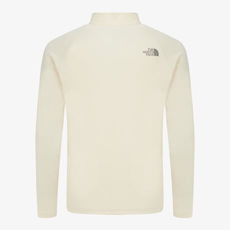 M'S ASCEND L/S ZIP TEE CREAM BEIGE NT7LR01B