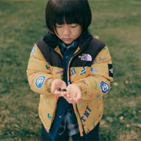 K'S PRINT NUPTSE JACKET (RDS) YELLOW NJ1DR65U