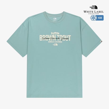 TRUTTA S/S R/TEE GRAYISH TURQUOISE NT7US24M