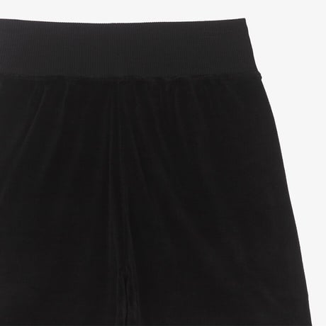 W'S VELOUR SHORTS BLACK NS6KQ80J