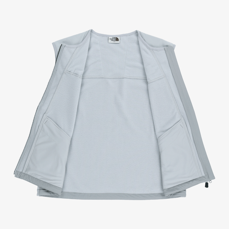LINE-X FLEECE VEST ICE GRAY NV4FR50L | THE NORT
