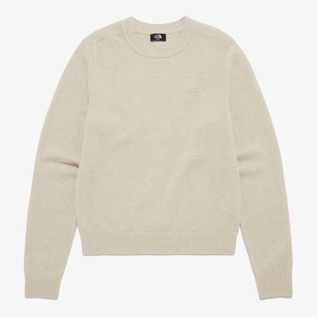 W'S RE:WOOL SWEATER IVORY NT7AQ83B