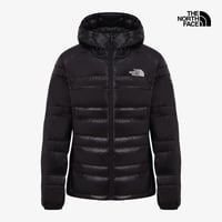 【SUMMIT SERIES】W'S LIGHT HEAT DOWN HOODIE (RDS) BLACK NJ1DS40A