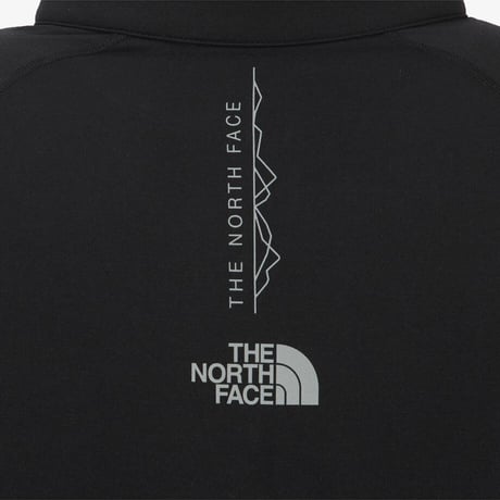M'S RISCO L/S ZIP TEE BLACK NT7LR54A