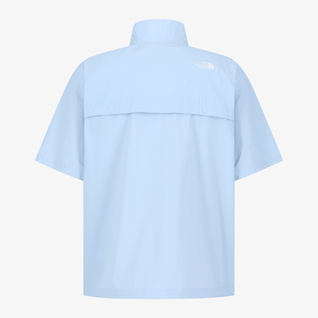 ICEPULSE S/S ZIP UP LIGHT BLUE NT7KS01L