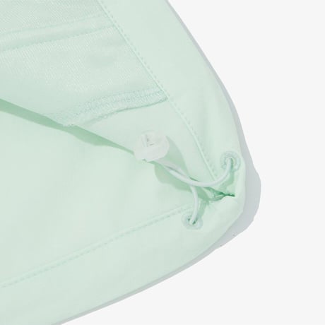 ICE RUN HALF ZIP S/S TEE APPLE GREEN NT7KQ01N