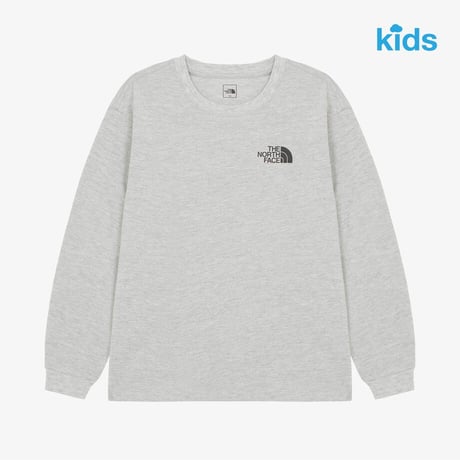 K'S GO-TO L/S R/TEE MELANGE GREY NT7TR50U