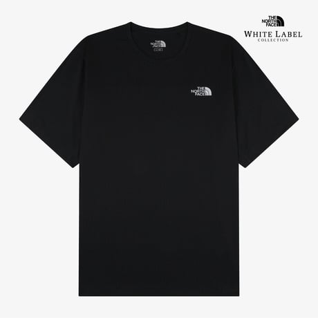 POWERON S/S R/TEE BLACK NT7US14J