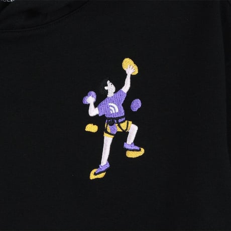 K'S BOLDRIX HOODIE BLACK NM5PS08T
