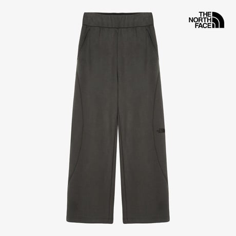 W'S NUBE WIDE PANTS CHARCOAL NP6KR80B