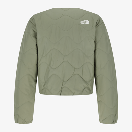W'S FLOW HEAT JACKET OFF GREEN NJ3NR81