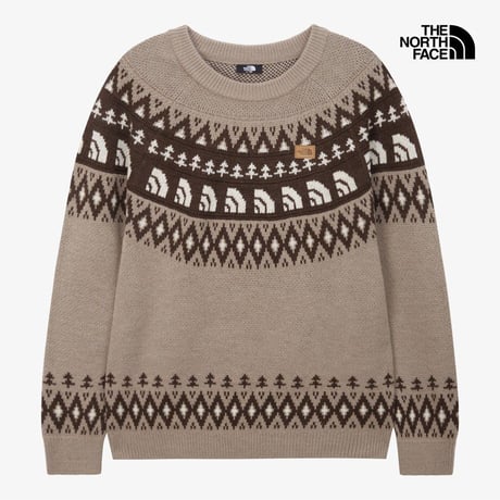 M'S NORDIC SWEATER WALNUT NT7AS52A