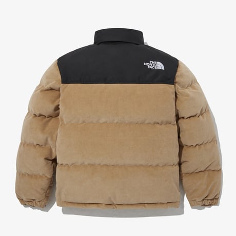 CORDUROY NUPTSE DOWN JACKET BEIGE NJ1DP55L