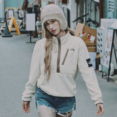 COMEL FLEECE ANORAK CREAM NM5MS53L