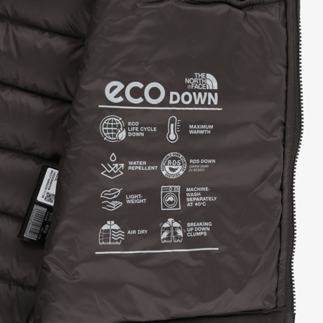 W'S CORELINE DOWN JACKET COCOA BROWN NJ1DS31L