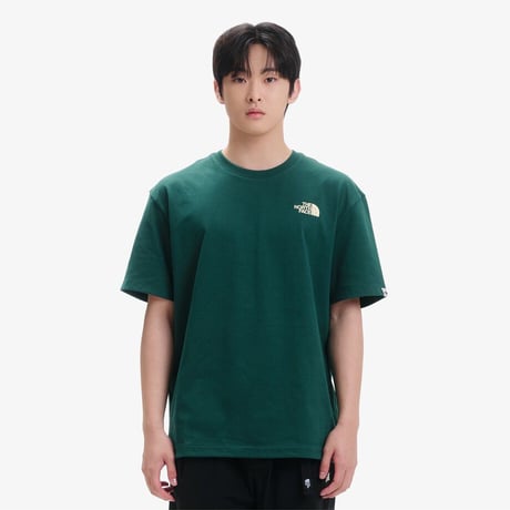 EMBLEM ARCHIVE S/S R/TEE DARK GREEN NT7UR01L