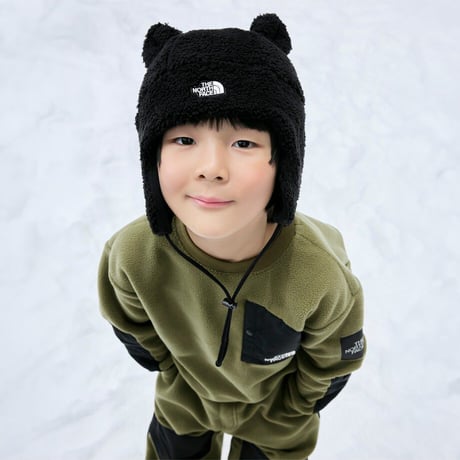 K'S ANI-MATE EARMUFF BEANIE BLACK NE3BS54R