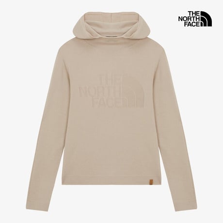 W'S SION HOODIE BEIGE NT7AR87B