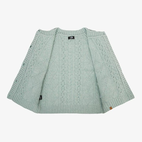 W'S LUOTO WOOL CARDIGAN MINT NJ5SR88B